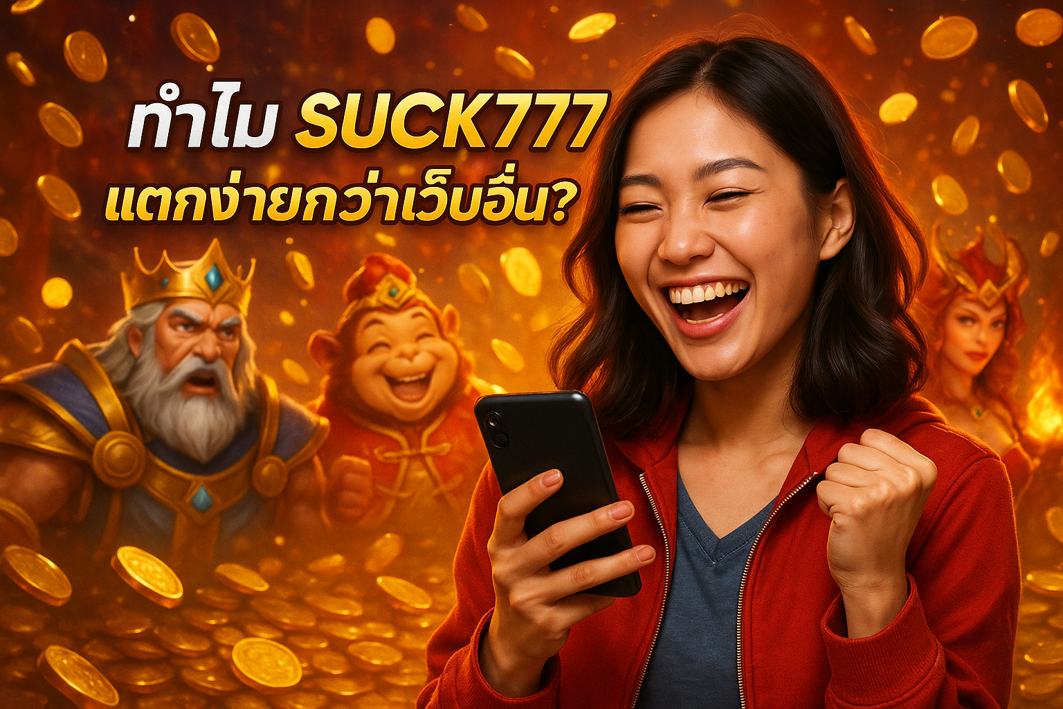 ทำไม SUCK777 แตกง่ายกว่าเว็บอื่น? วิเคราะห์โบนัส